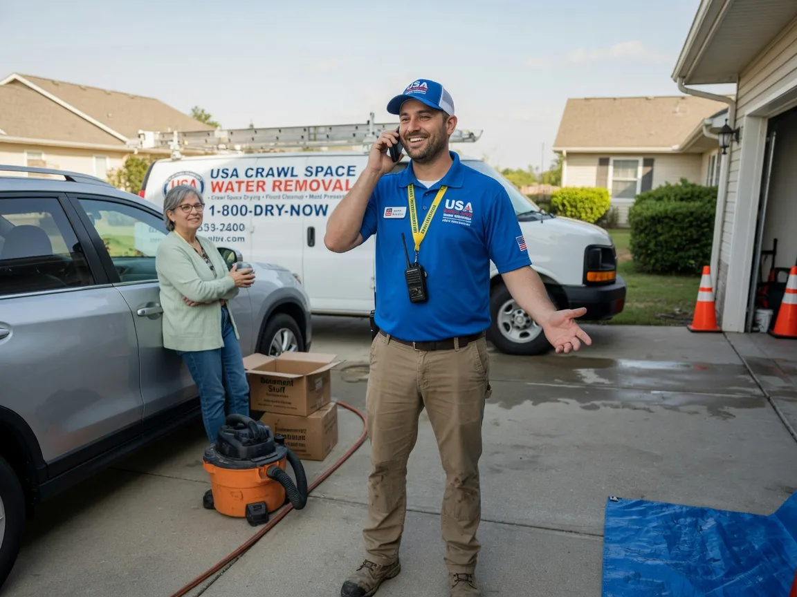 Crawl Space Water Removal Alger, OH FAQs